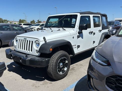 Used 2018 Jeep Wrangler Unlimited Sport w/ Connectivity Group AWD/4WD image 1