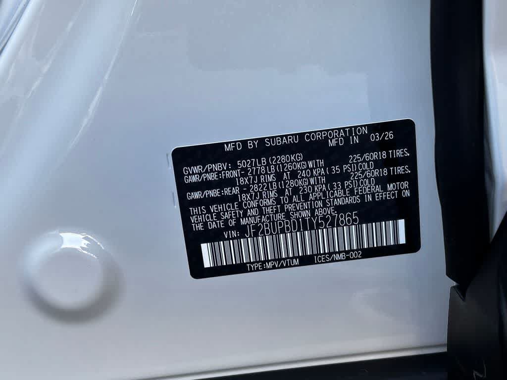 New 2026 Subaru Outback Premium AWD/4WD image 22