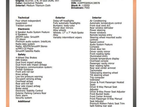 Used 2016 Buick Verano w/ Comfort Package image 32