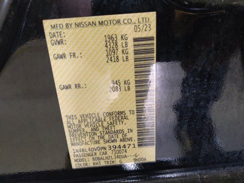 Used 2023 Nissan Altima 2.5 SV FWD image 33