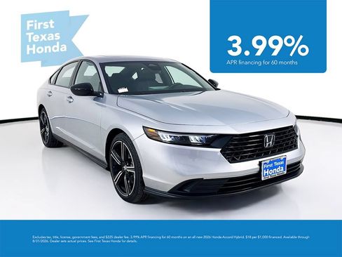 New 2026 Honda Accord Sport image 1