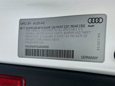 Used 2018 Audi A4 2.0T Ultra Premium w/ Convenience Package FWD image 12