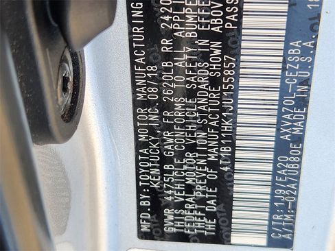 Used 2018 Toyota Camry SE image 22