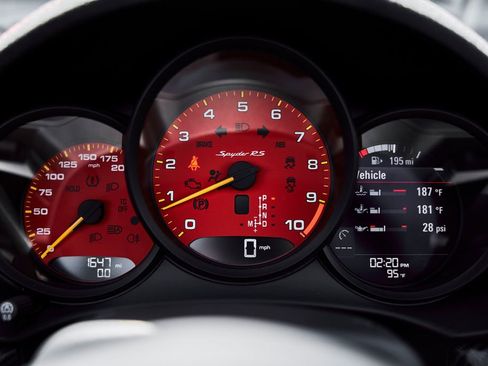 Used 2024 Porsche 718 Boxster Spyder RS w/ Weissach Package RWD image 62