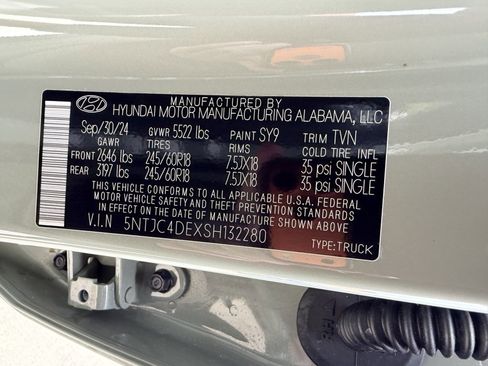 Used 2025 Hyundai Santa Cruz SEL image 46