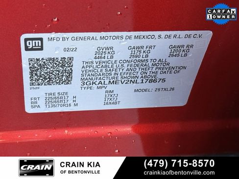 Used 2022 GMC Terrain SLE image 34