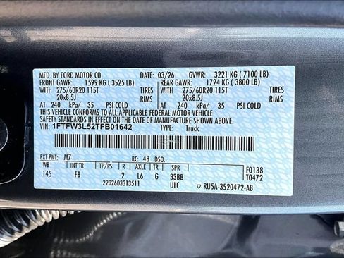 New 2026 Ford F150 XLT w/ Equipment Group 302A MID AWD/4WD image 8