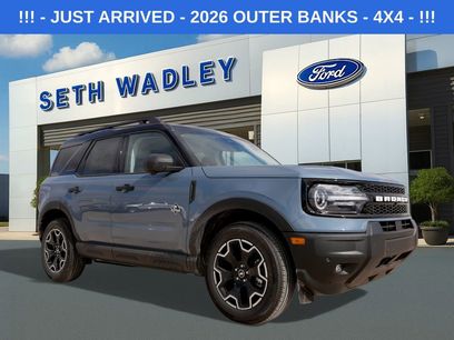 New 2026 Ford Bronco Sport Outer Banks