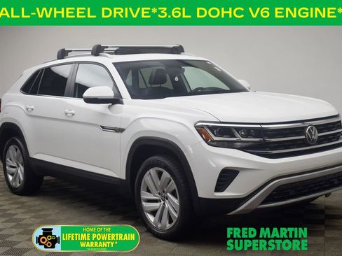 Used 2020 Volkswagen Atlas Cross Sport SE w/ Panoramic Sunroof Package image 1