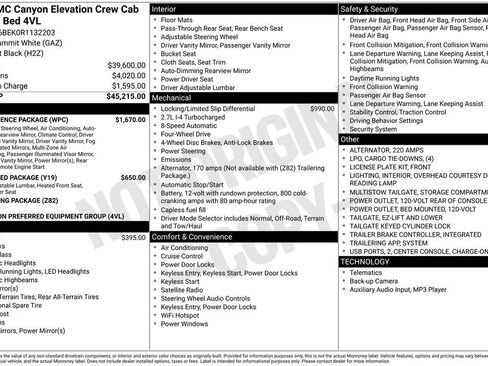 Used 2024 GMC Canyon Elevation w/ Convenience Package image 42