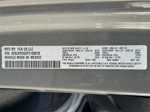 New 2026 RAM ProMaster 2500 w/ Convenience Group image 39