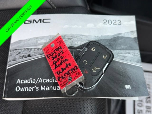 Certified 2023 GMC Acadia SLT FWD image 40