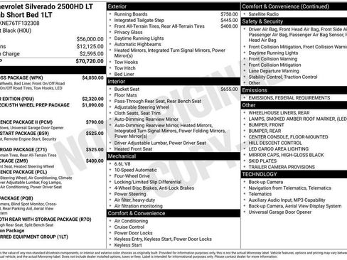 New 2026 Chevrolet Silverado 2500 LT w/ Trail Boss Package image 26
