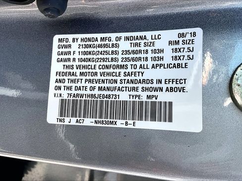 Used 2018 Honda CR-V EX-L image 33