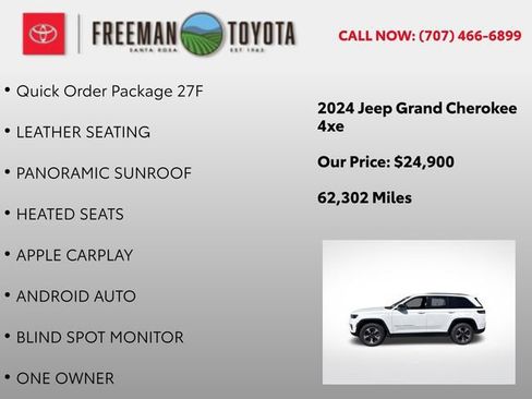 Used 2024 Jeep Grand Cherokee Limited 4xe AWD/4WD image 5