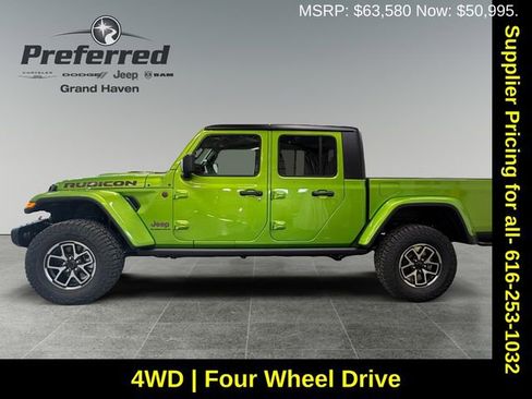 New 2025 Jeep Gladiator Rubicon w/ Safety Group image 2