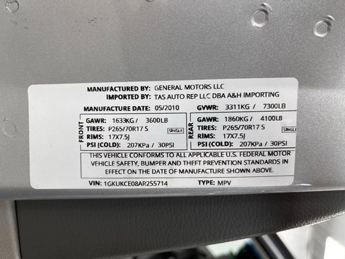 Used 2010 GMC Yukon SLT w/ SLT-2 Equipment Package AWD/4WD image 22