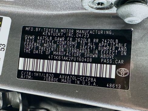 Used 2023 Toyota Camry XSE FWD image 43