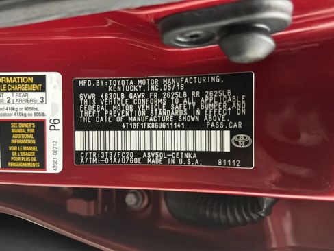 Used 2016 Toyota Camry LE w/ Protection Package (Q2) FWD image 25