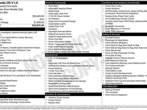 Certified 2026 Honda CR-V LX image 36