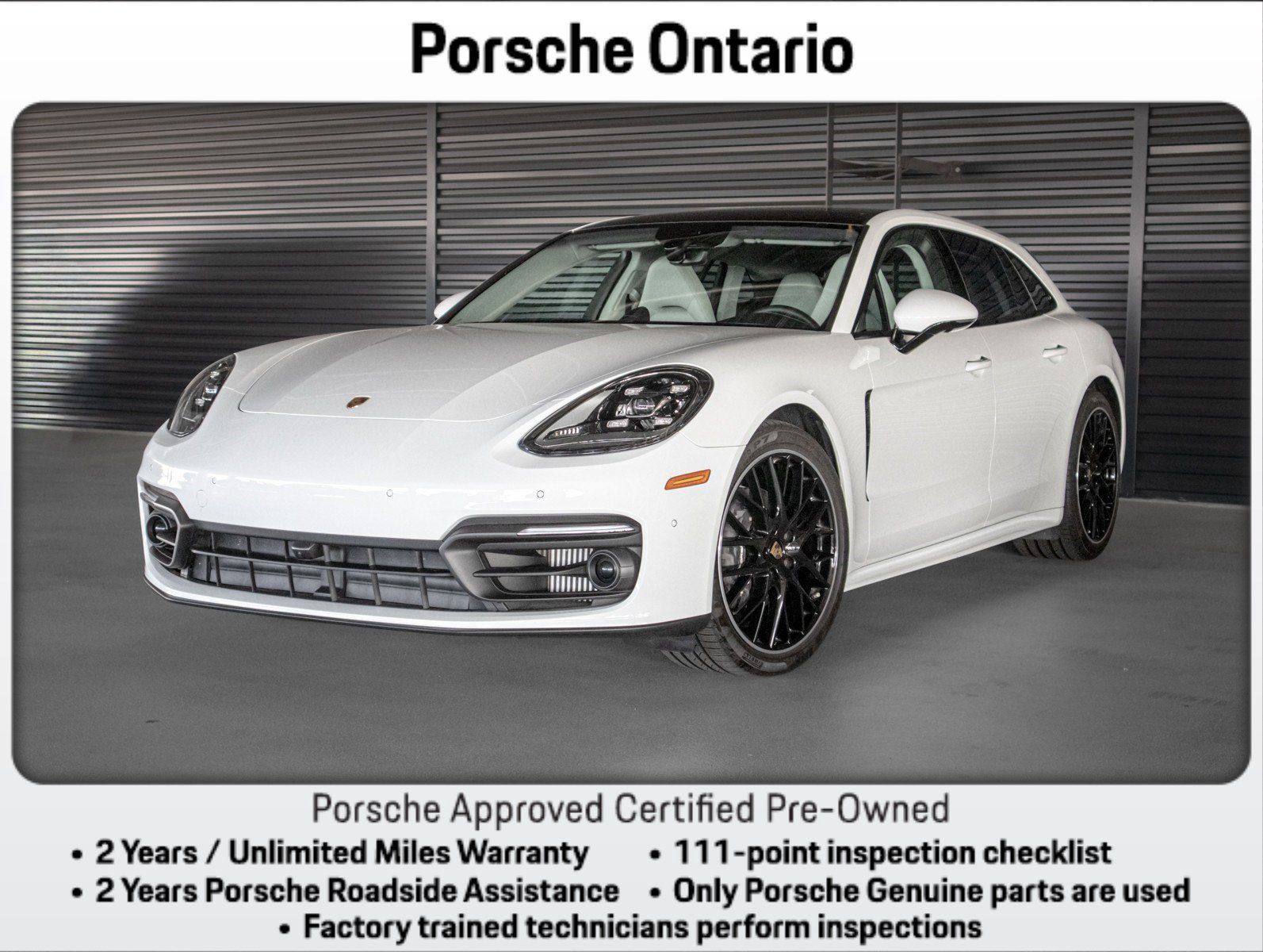 Certified 2023 Porsche Panamera 4 w/ Premium Package AWD/4WD image 1