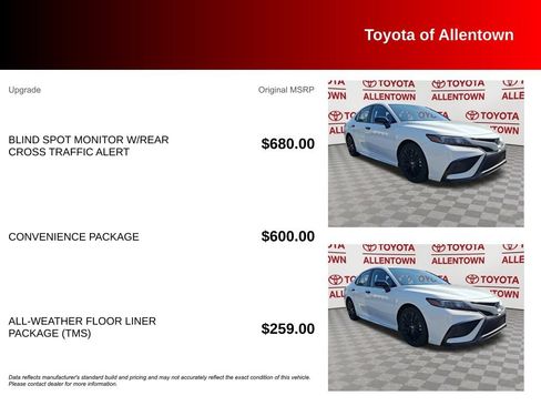 Used 2021 Toyota Camry SE w/ Convenience Package FWD image 5