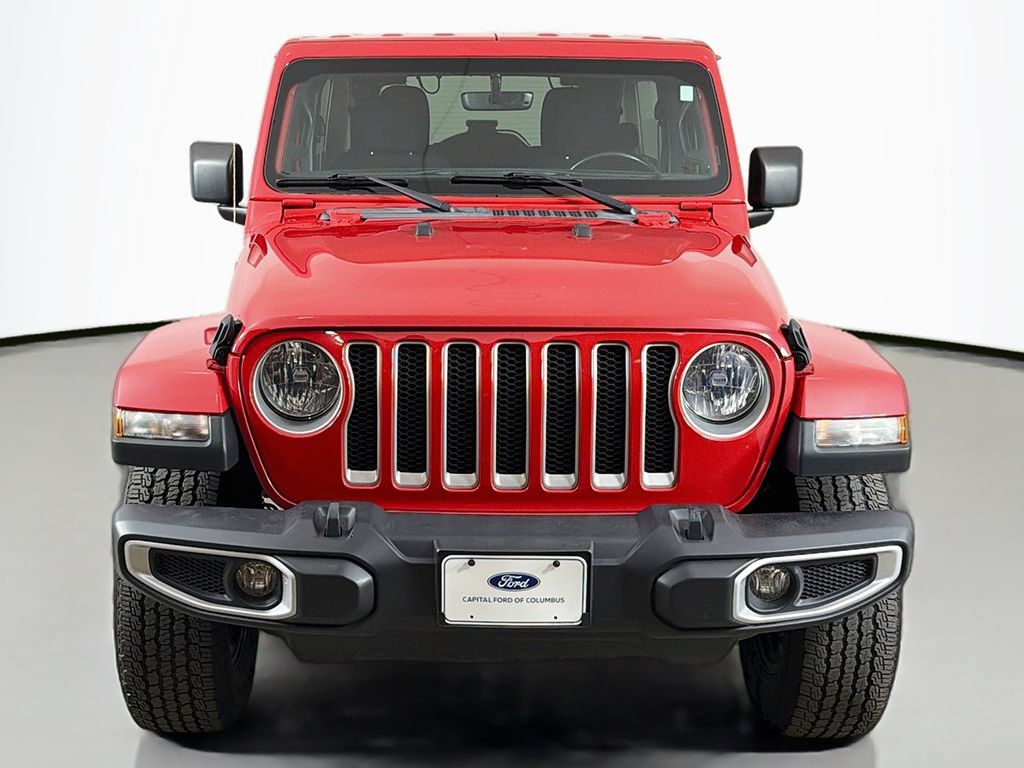 Used 2021 Jeep Wrangler Unlimited Sahara w/ Uconnect 4C Nav & Sound Group AWD/4WD image 12