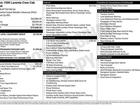 New 2026 RAM 1500 Laramie AWD/4WD image 7