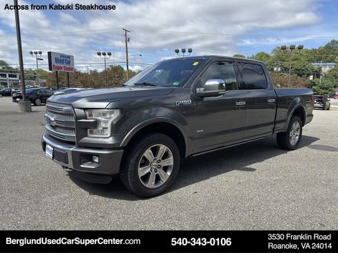 Used 2016 Ford F150 Platinum w/ Equipment Group 701A Luxury image 8