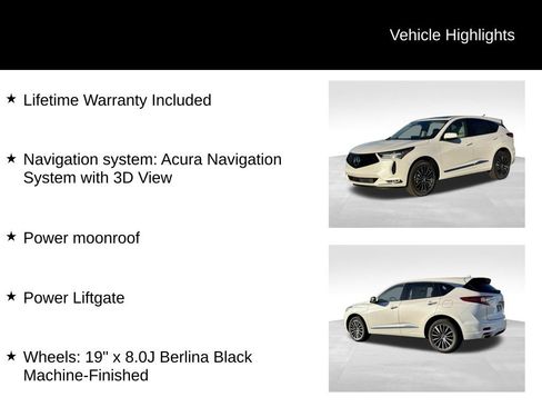 New 2025 Acura RDX Advance Package image 5