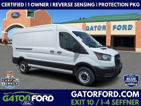 Certified 2024 Ford Transit 250 148 Medium Roof w/ Load Area Protection Package RWD image 1