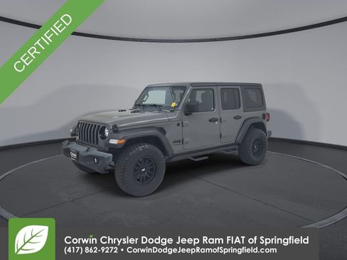 Certified 2021 Jeep Wrangler Unlimited Sport image 8
