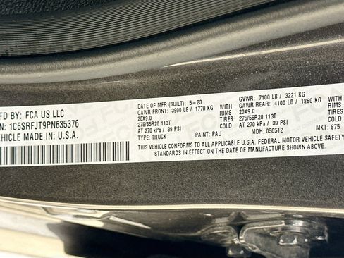 Certified 2023 RAM 1500 Laramie AWD/4WD image 41