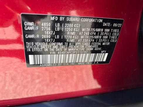 Certified 2023 Subaru Outback Touring image 9