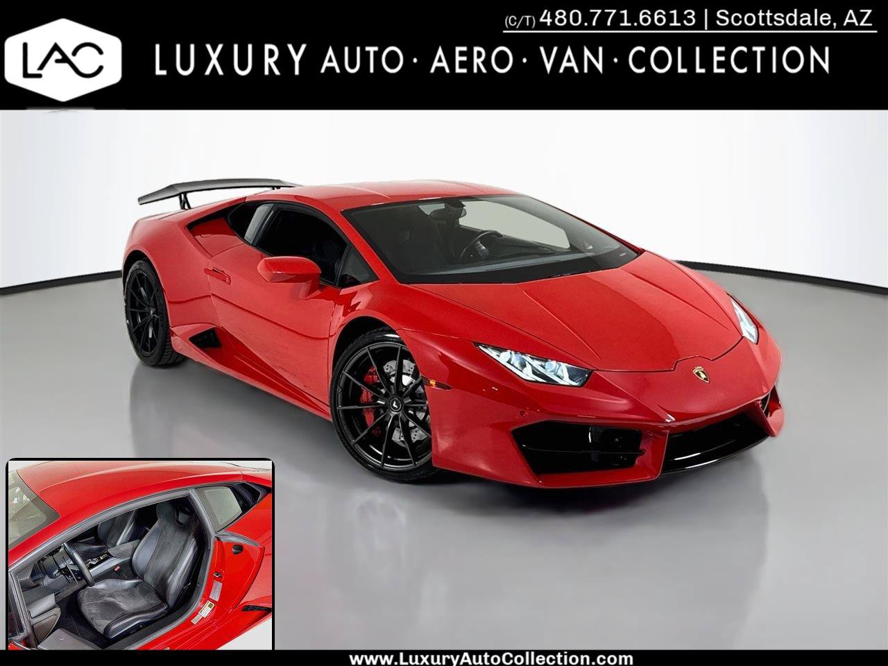 Used 2016 Lamborghini Huracan LP 580-2 RWD image 1