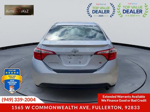 Used 2014 Toyota Corolla S w/ Protection Package FWD image 5