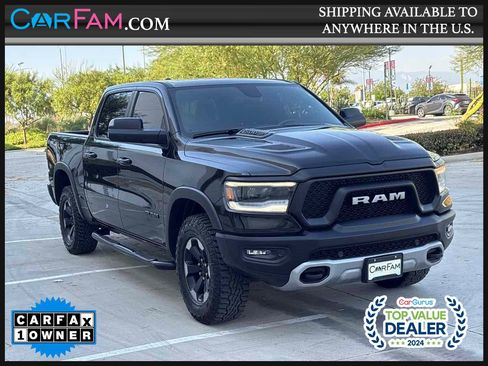 Used 2019 RAM 1500 Rebel w/ Rebel Level 1 Equipment Group RWD image 1
