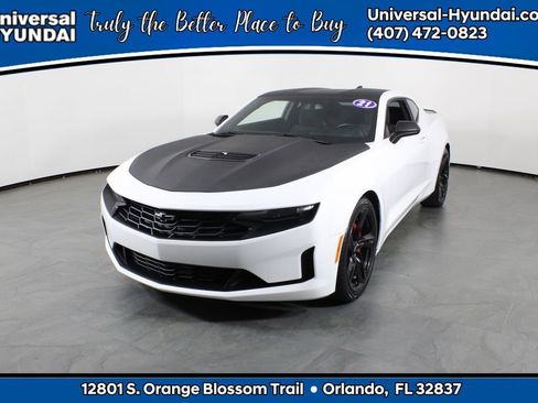 Used 2021 Chevrolet Camaro LT w/ Technology Package image 1