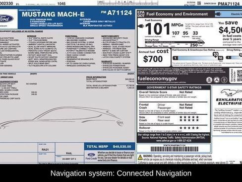 Used 2023 Ford Mustang Mach-E Premium RWD image 2