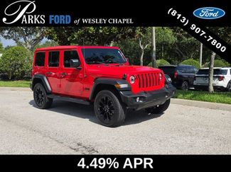 Used 2023 Jeep Wrangler Unlimited Sport w/ Sun And Sound Package AWD/4WD video 1