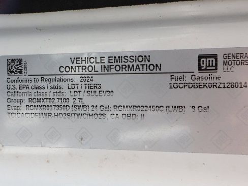 Used 2024 Chevrolet Silverado 1500 Custom w/ Rally Edition image 13