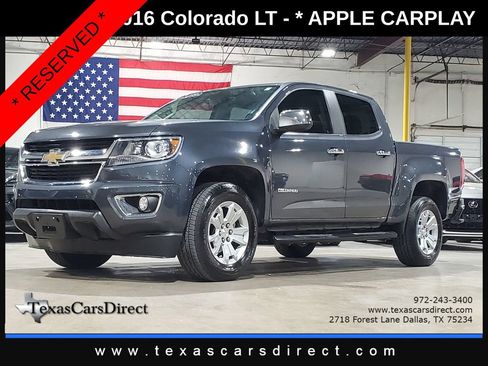 Used 2016 Chevrolet Colorado LT w/ Luxury Package, Chrome RWD image 1