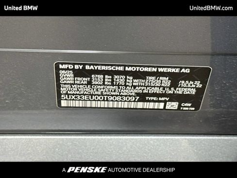 Certified 2026 BMW X5 M60i AWD/4WD image 22