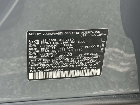 New 2026 Volkswagen Atlas SE image 16