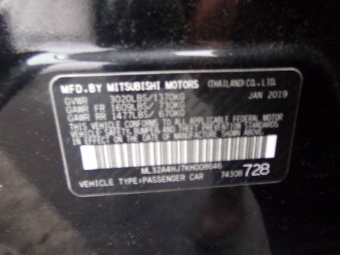 Used 2019 Mitsubishi Mirage SE FWD image 57
