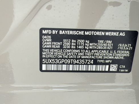 Used 2026 BMW X3 xDrive30i w/ Premium Package AWD/4WD image 25