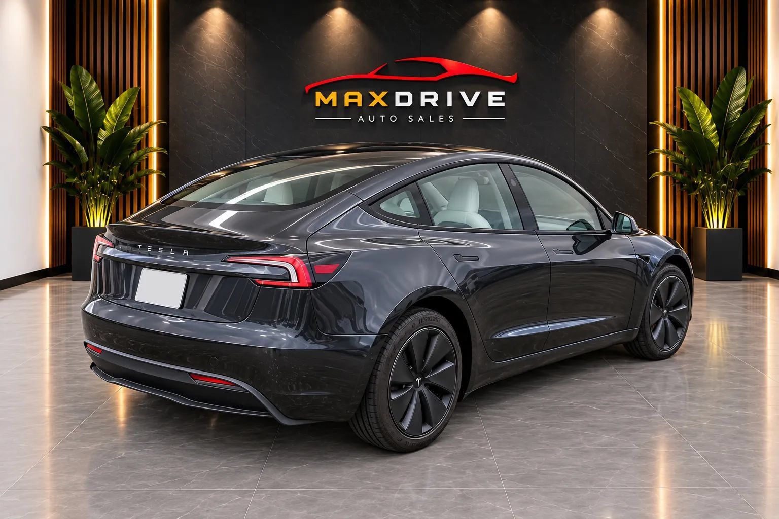 Used 2025 Tesla Model 3 Long Range RWD image 3