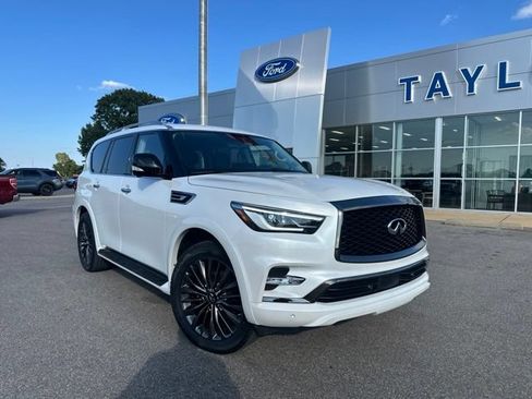 Used 2023 INFINITI QX80 Premium Select w/ Cargo Package AWD/4WD image 4