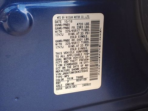 Certified 2019 Nissan Rogue SV image 27