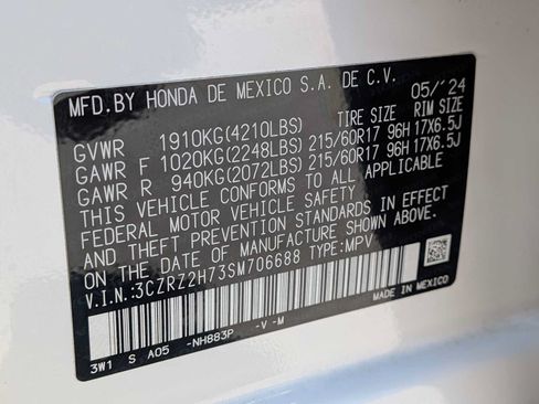 Certified 2025 Honda HR-V EX-L image 32